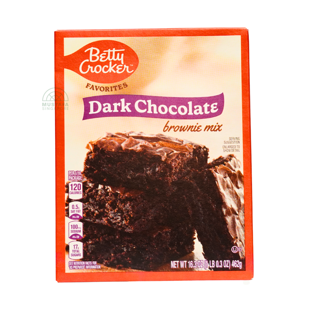 Betty Crocker Dark Chocolate Brownie Mix 462g