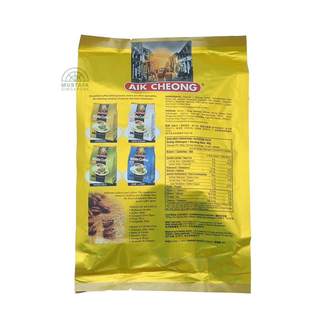 Aik Cheong White Coffee 3-in-1 Original 456g