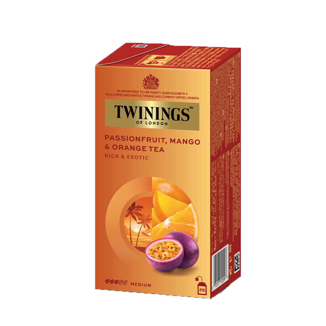 Twinnings Passionfruit, Mango & Orange Tea 25s