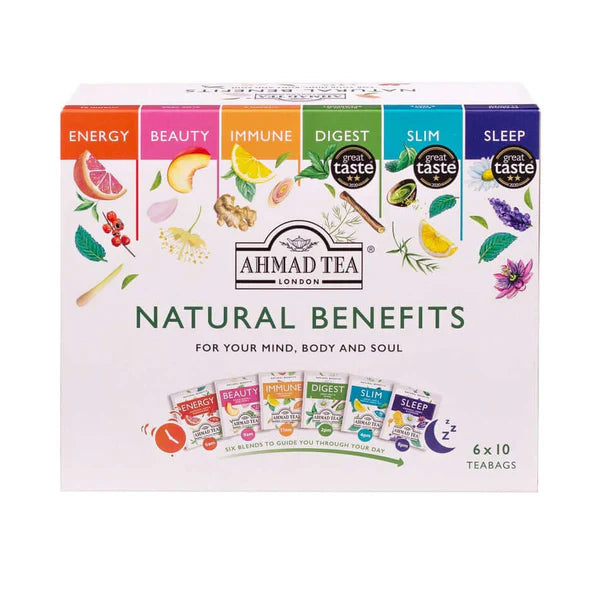 Ahmad Tea Natural Benefits Set 1.5g x 60 bags