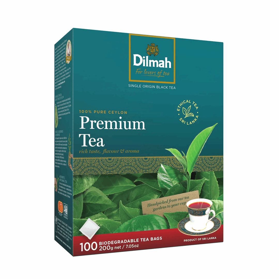 Dilmah Tagless Premium Tea 2g x 100 bags