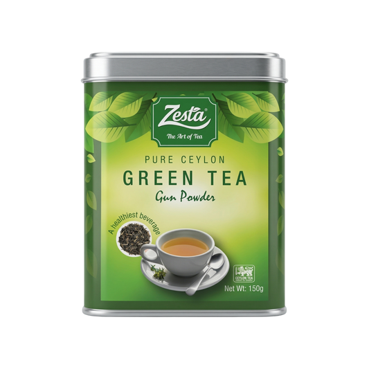 Zesta Pure Ceylon Green Tea Gun Powder 150g