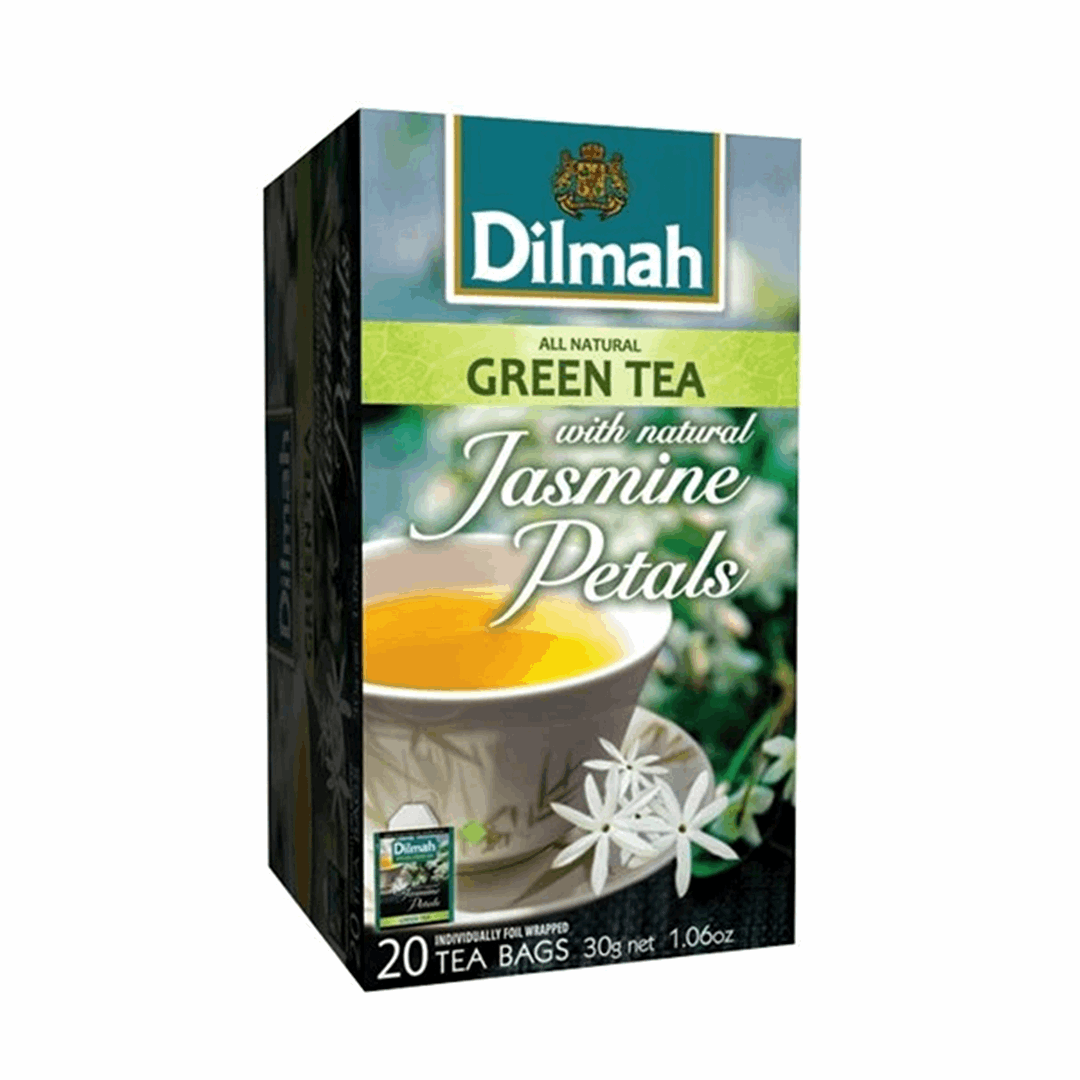 Dilmah Foil Envelope Green Tea Jasmine 1.5g x 20 bags