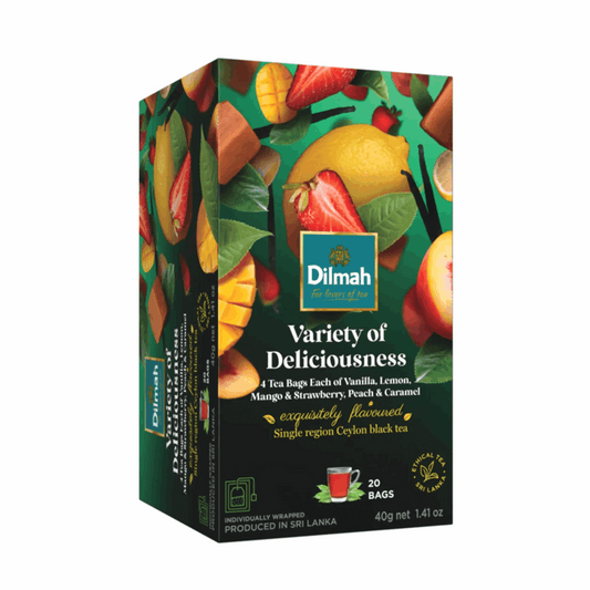 Dilmah Foil Envelope Variety Pack Tea 2g x 20 bags