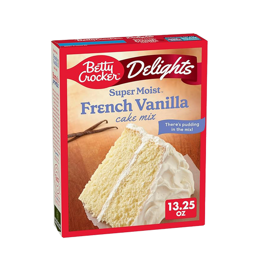 Betty Crocker Super Moist French Vanilla Cake Mix 375g