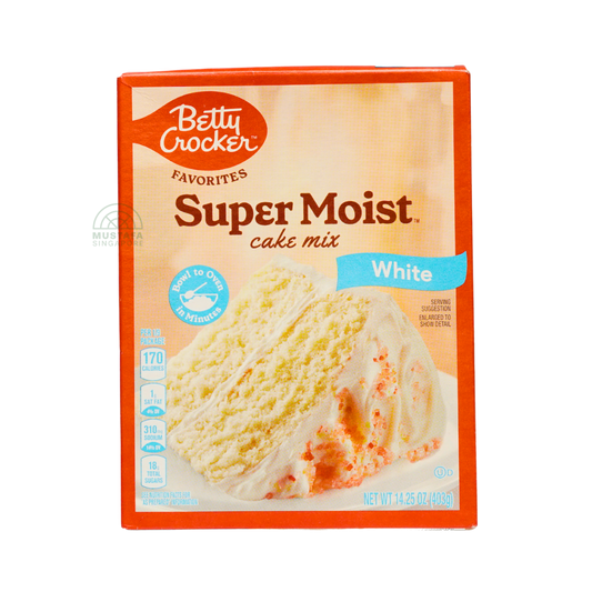 Betty Crocker Super Moist Cake Mix White 403g