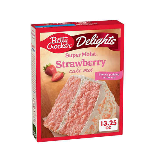 Betty Crocker Super Moist Strawberry Cake Mix 375g