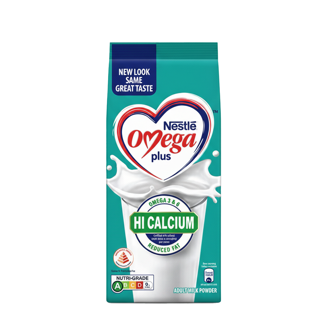 Nestle Omega Plus Adult Milk Powder Hi Calcium 650g