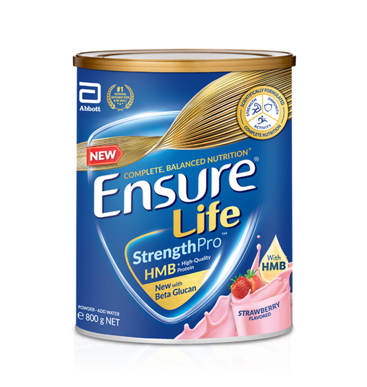 Ensure Life Strength Pro Milk Powder (Strawberry) 800g