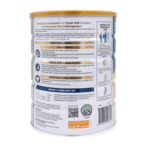 Glucerna Triple Care Milk Formula (Vanilla) 800g