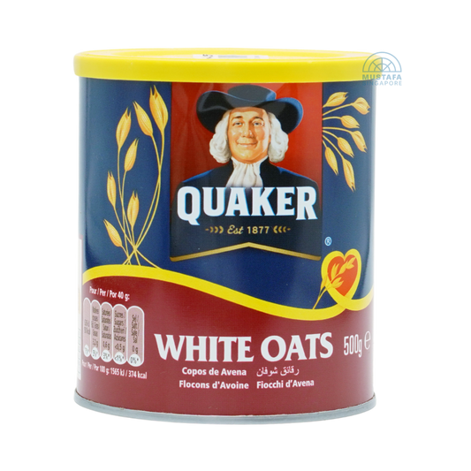 Quaker Quick Cooking White Oats 500g