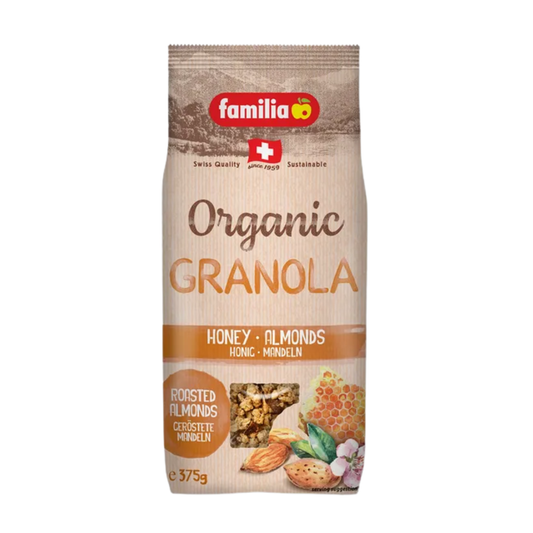 Familia Organic Organic Honey & Almond Crunch Müesli 375g