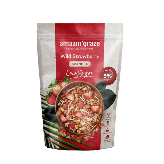 Amazin' Grace Wild Strawberry Granola 250g