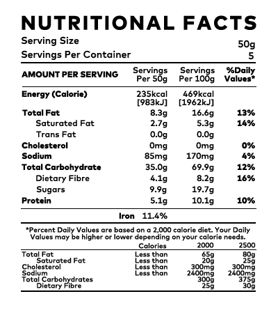 Amazin' Grace Blueberry Goji Coconut 250g