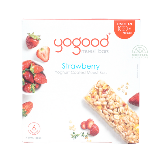 Yogood Strawberry Muesli Bar 138g (6 x 23g)