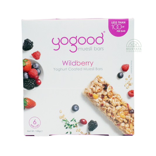 Yogood Wildberry Muesli Bar 138g (6 x 23g)