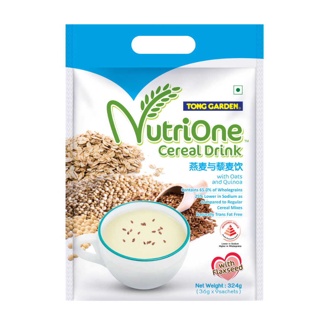 Tong Garden Nutrione Cereal Drink with Oats & Quinao 324g