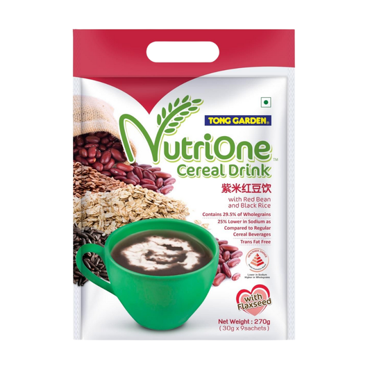 Tong Garden Nutrione Cereal Drink with Red Bean & Black Rice 270g