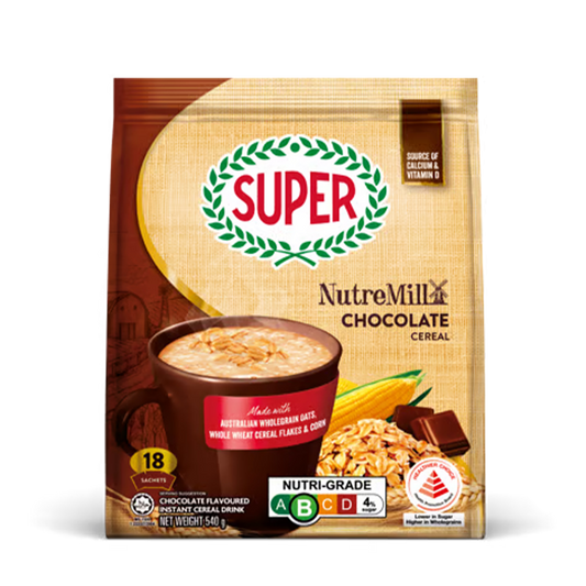 Super NutreMill Instant Cereal 540g (Chocolate)