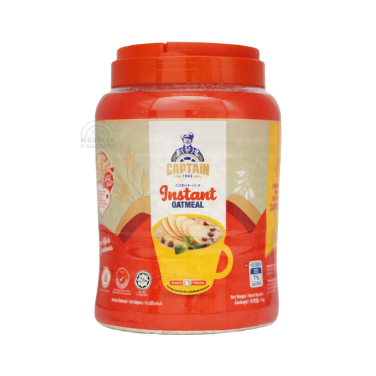 Captain Oats Instant Oatmeal Jar 1kg