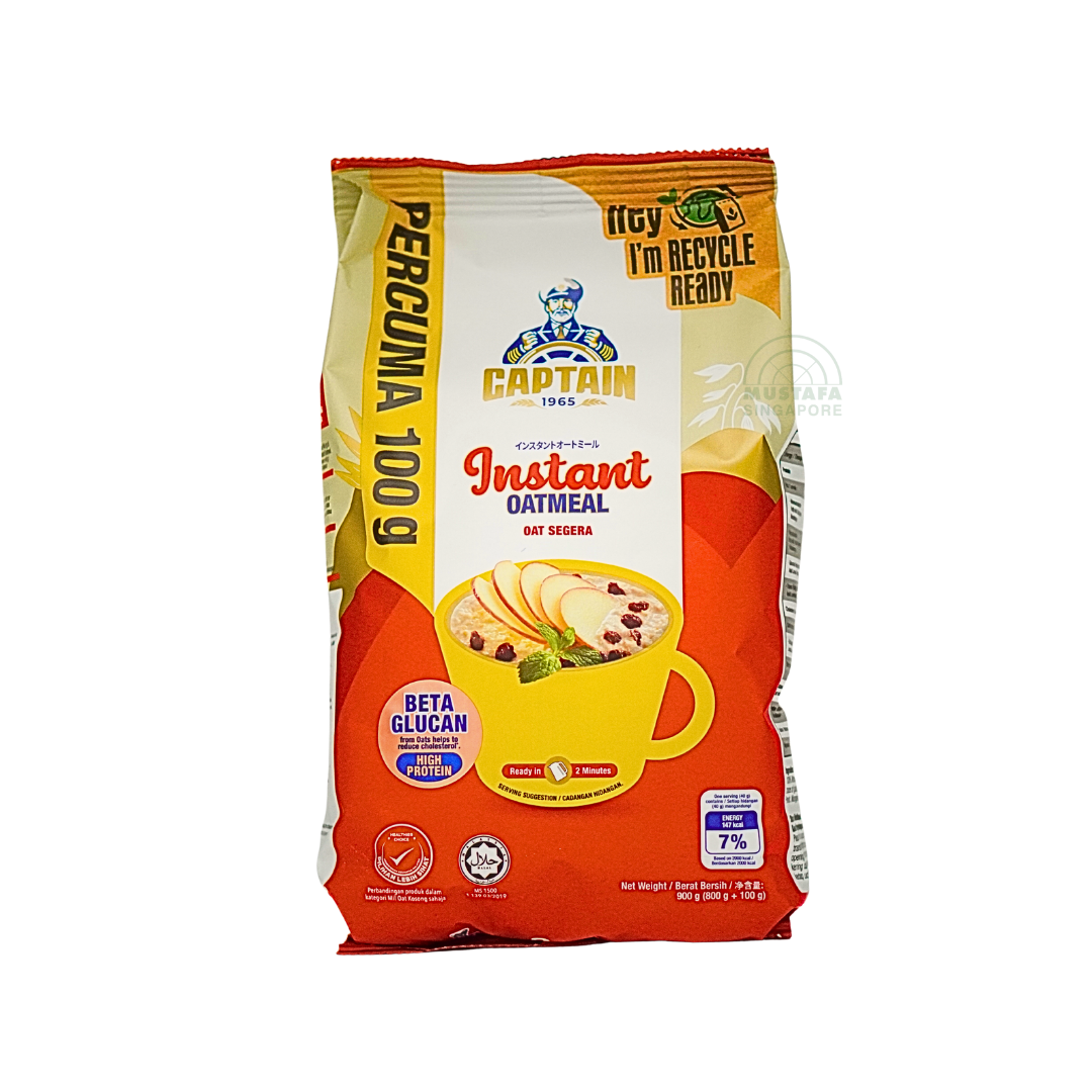 Captain Oats Instant Oatmeal 800g
