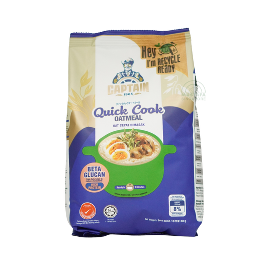 Captain Oats Quick Cook Oatmeal 800g