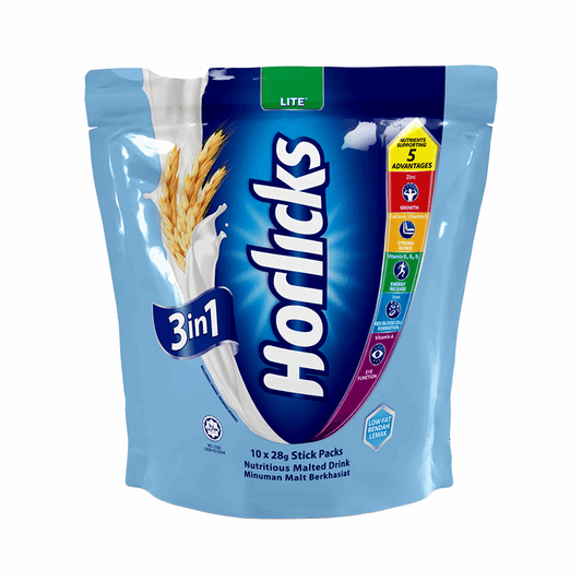 Horlicks 3-in-1 Lite Powder 28g x 10 satchets