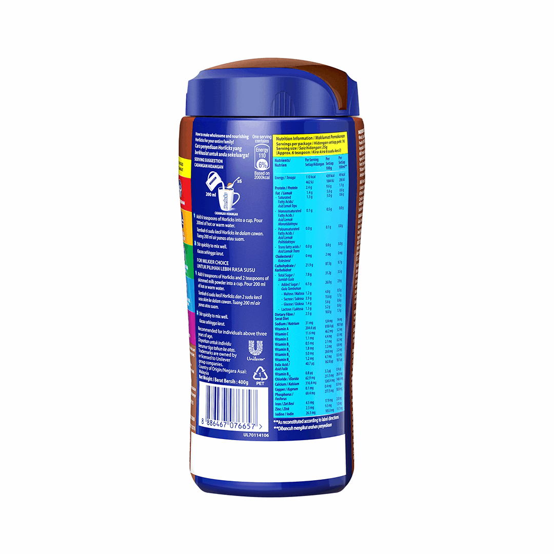 Horlicks Chocolate Jar 400g