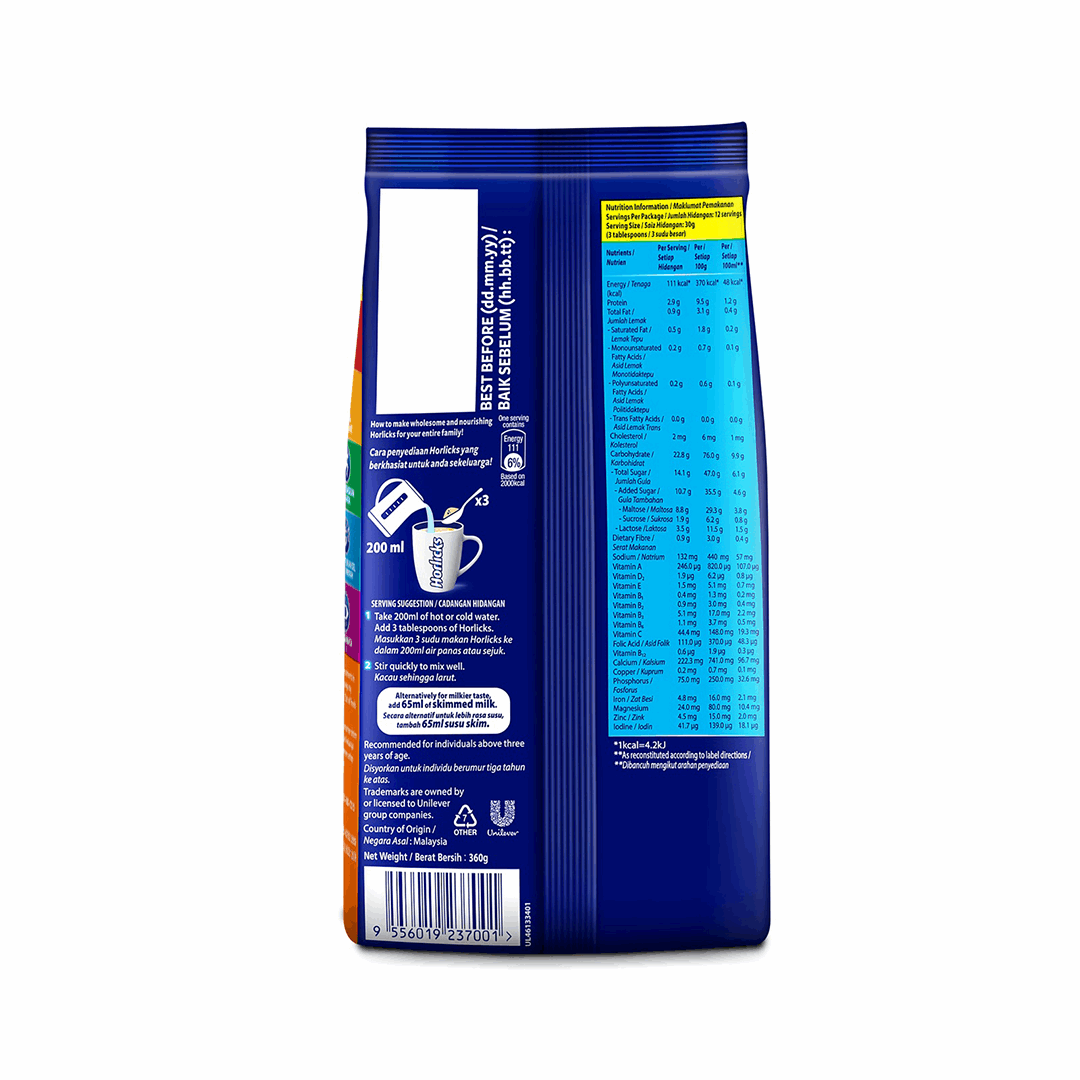 Horlicks Original Refill 360g