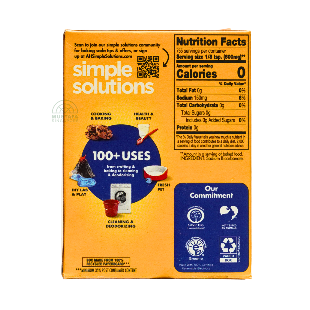 Arm & Hammer Pure Baking Soda 453g