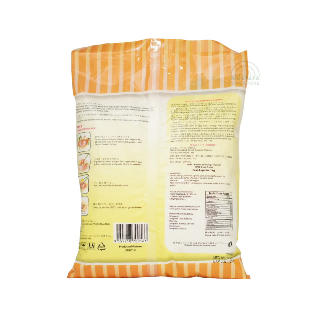 Yowe Bread Crumb 1kg