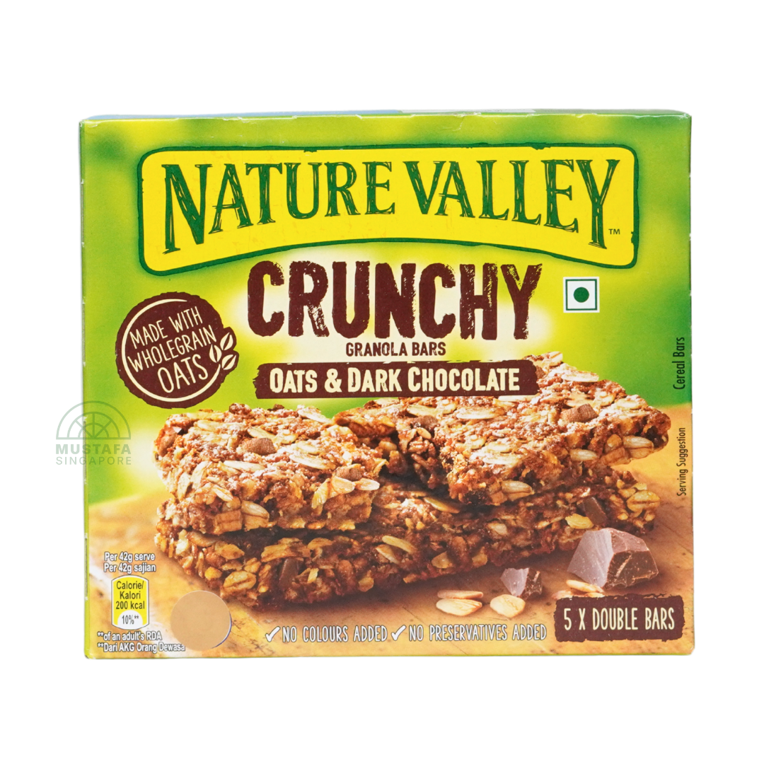 Nature Valley Crunchy Granola Bars Oats & Dark Chocolate 42g x5
