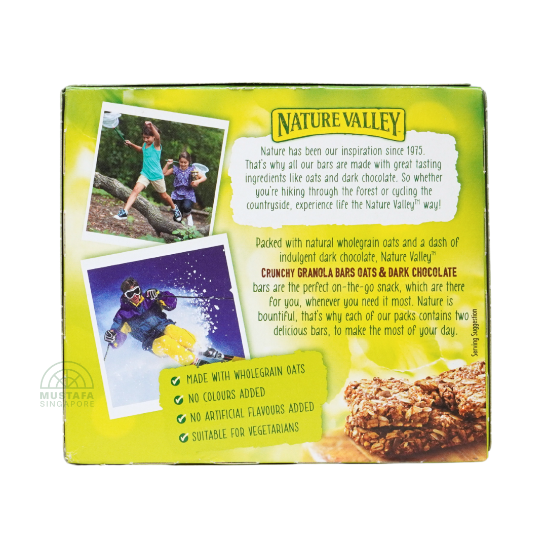 Nature Valley Crunchy Granola Bars Oats & Dark Chocolate 42g x5