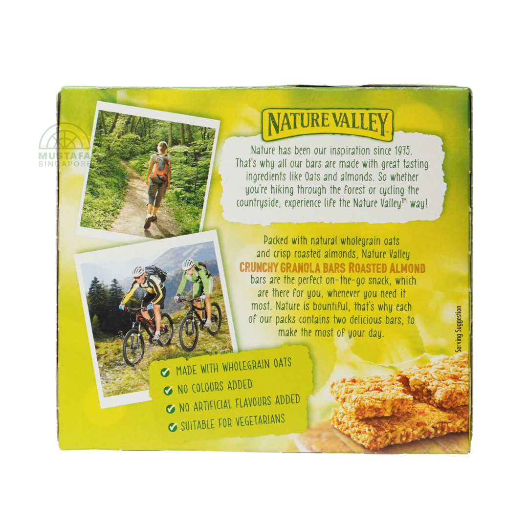 Nature Valley Crunchy Granola Bars Roasted Almond 42g x5