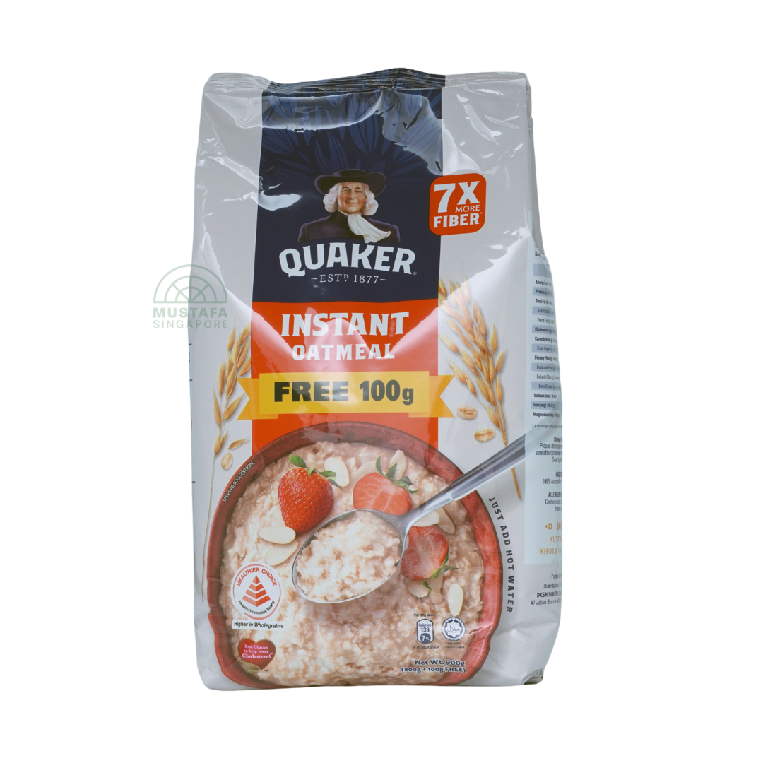 Quaker Instant Oatmeal Refill 800g + 100g