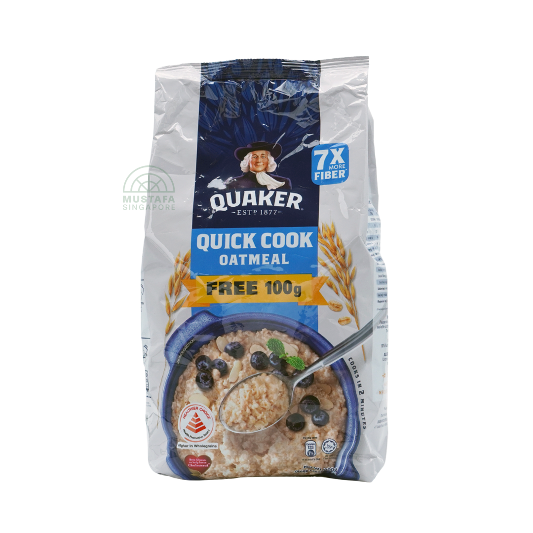 Quaker Quick Cook Oatmeal Refill 800g + 100g