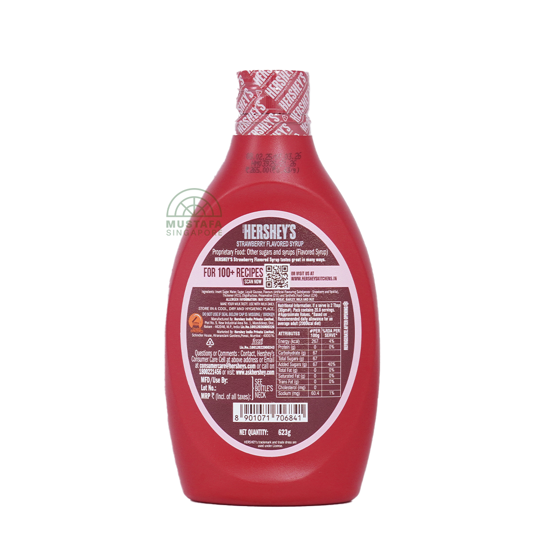 Hershey Strawberry Syrup 22oz