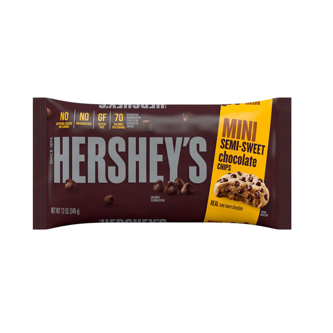 Hershey's Mini Semi-sweet Chocolate Chips 340g