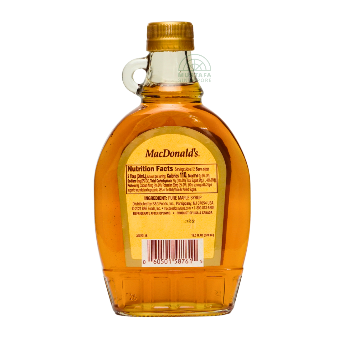 Macdonald's 100% Pure Maple Syrup 370ml