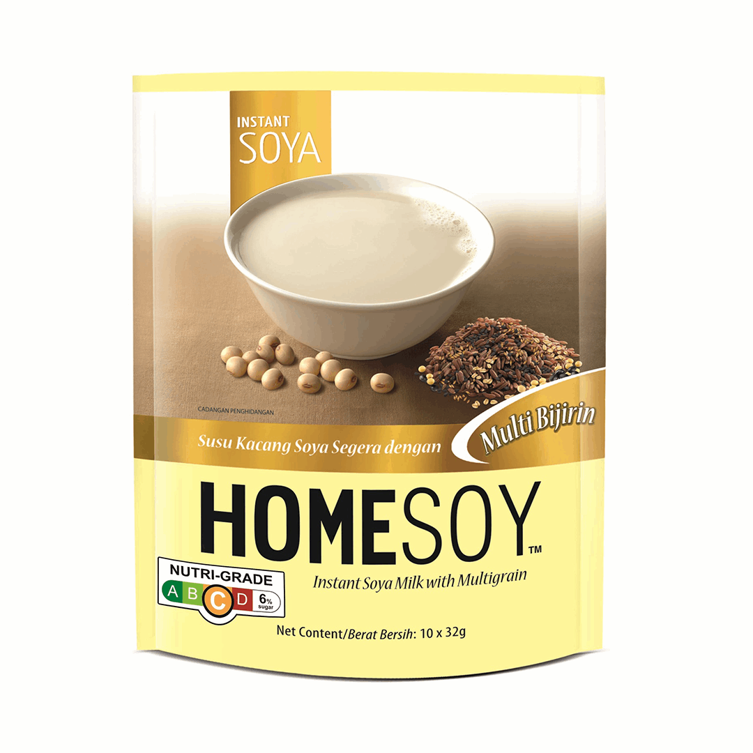 Homesoy Instant Soya Milk Multigrain 32g