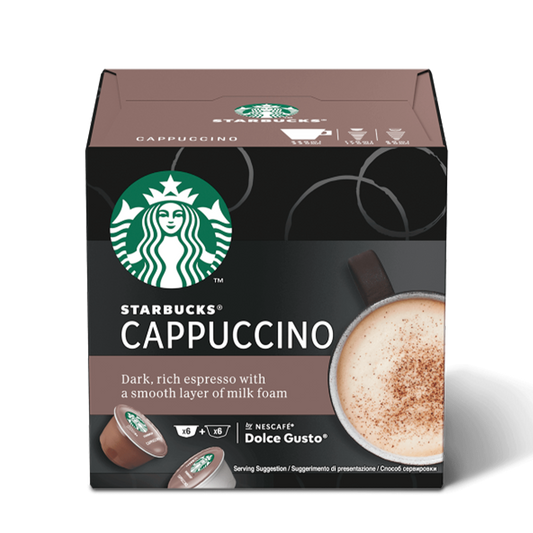 Starbucks® Cappuccino by NESCAFÉ® Dolce Gusto® 12caps