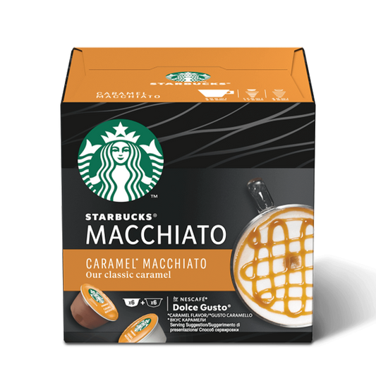 Starbucks® Caramel Macchiato by NESCAFÉ® Dolce Gusto® 12caps