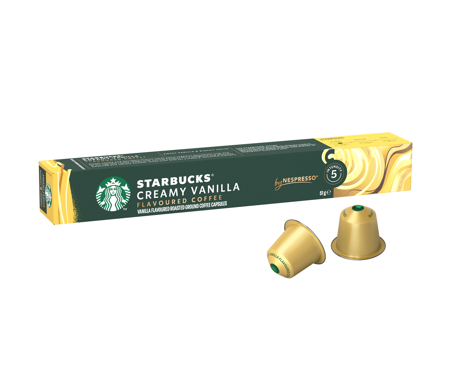 Starbucks® Creamy Vanilla by Nespresso® 10caps