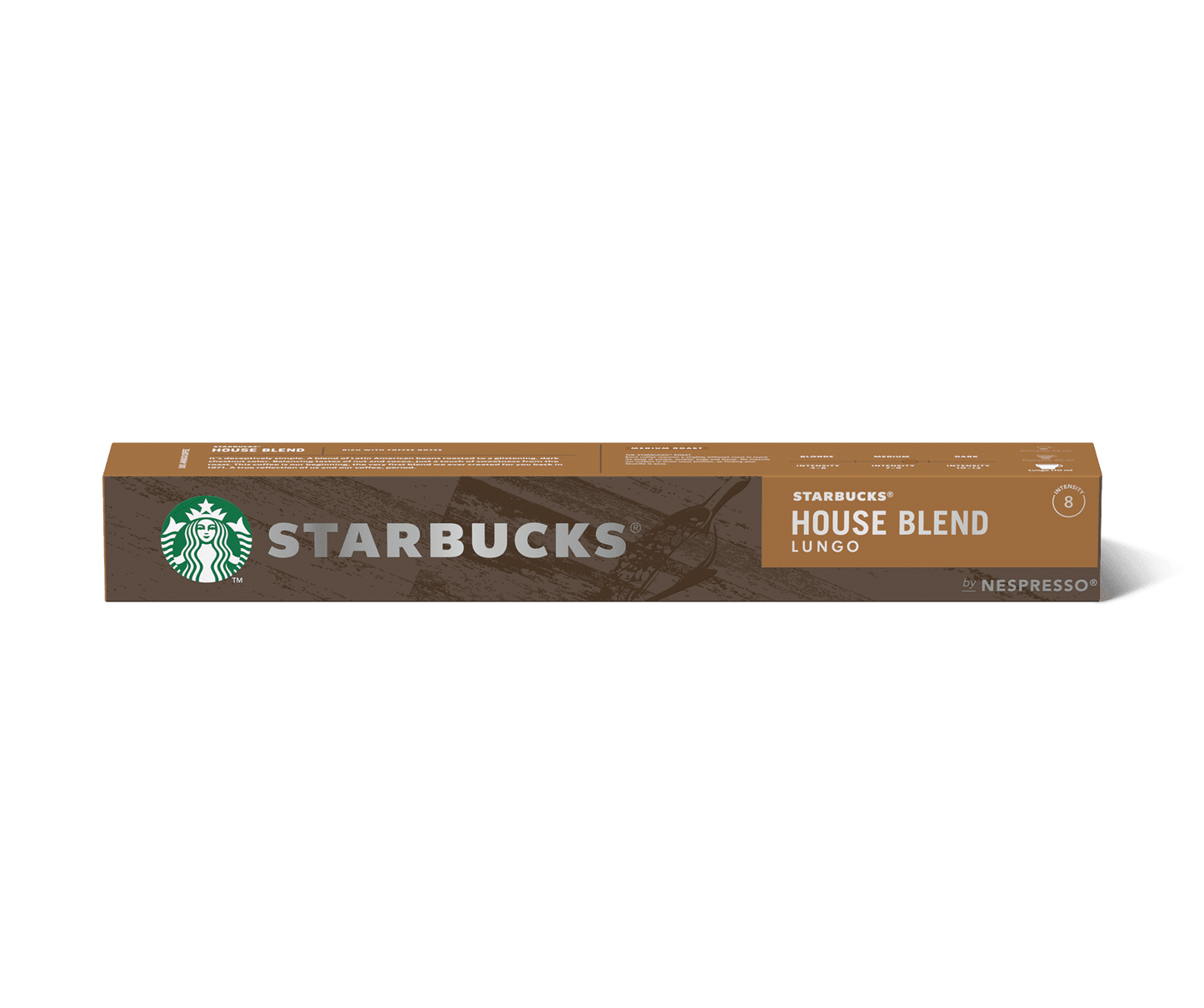 Starbucks® House Blend (Lungo) By Nespresso® 10caps