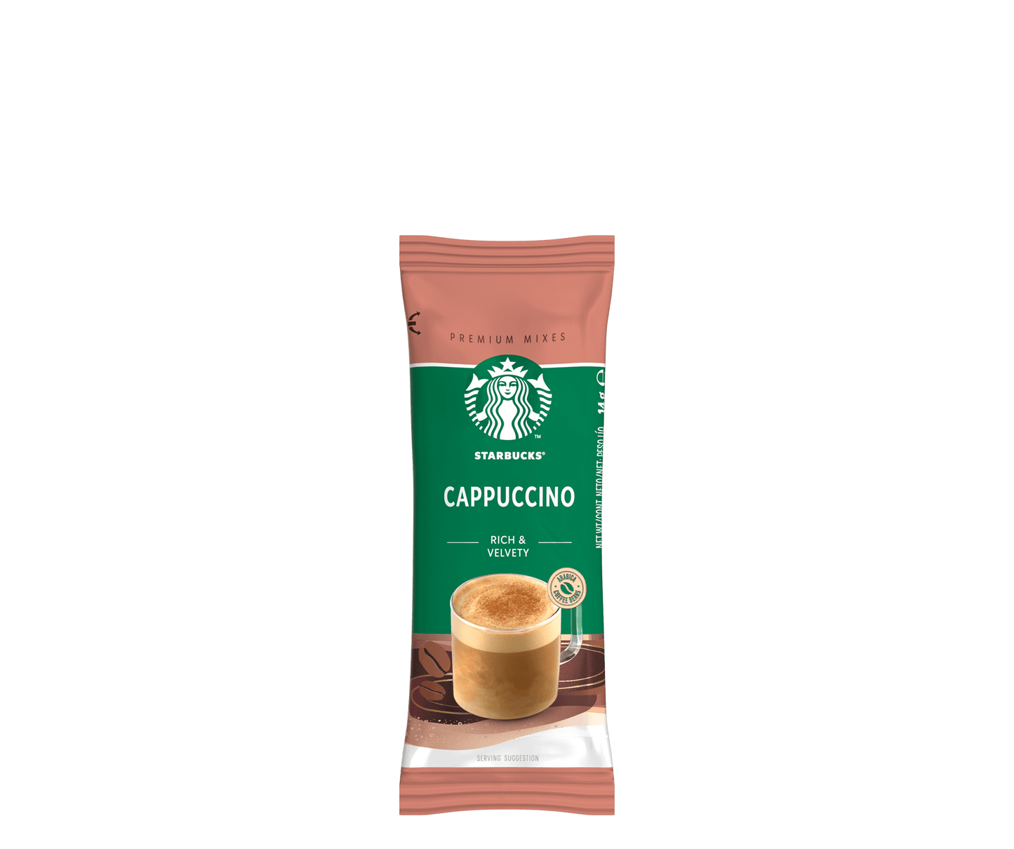 Starbucks® Caramel Cappuccino Premium Mixes Instant Coffee 4s
