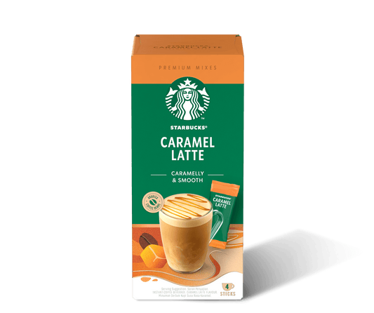 Starbucks® Caramel Latte Premium Mixes Instant Coffee 4s