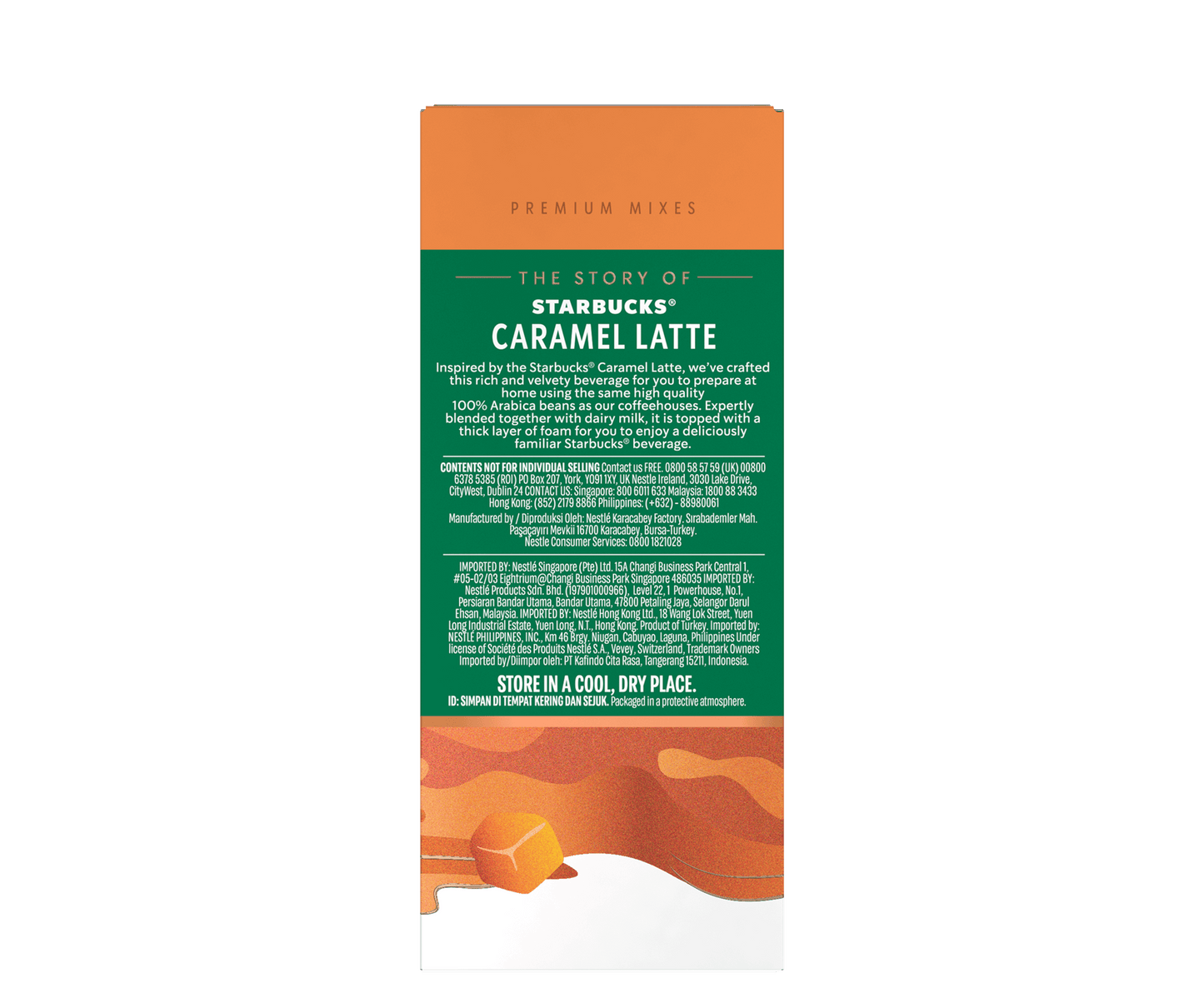 Starbucks® Caramel Latte Premium Mixes Instant Coffee 4s