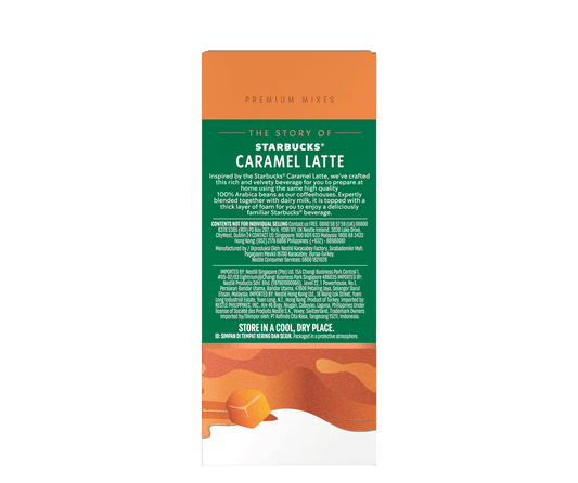 Starbucks® Caramel Latte Premium Mixes Instant Coffee 4s