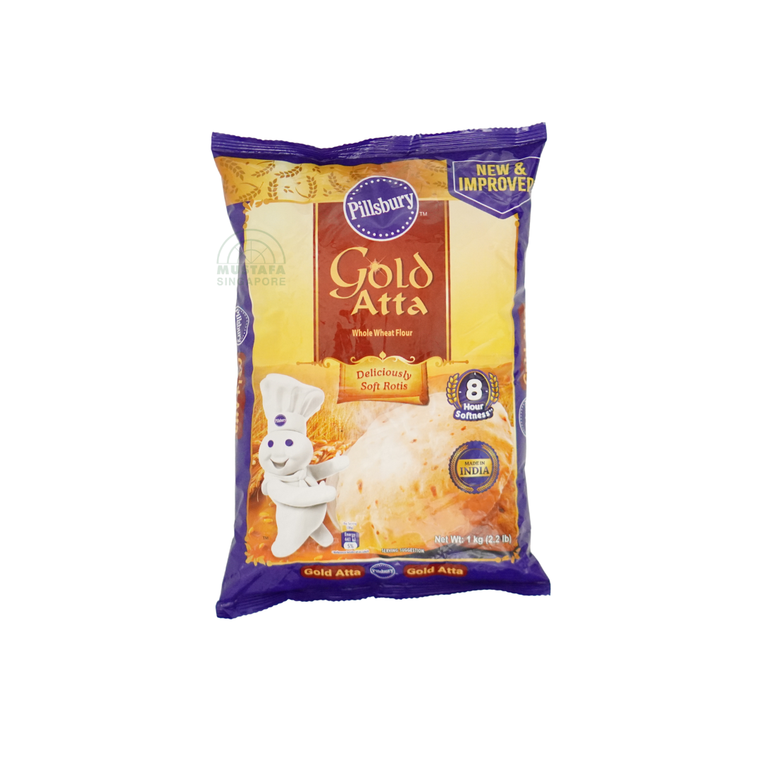 Pillsbury Gold Atta Whole Wheat Flour 1kg