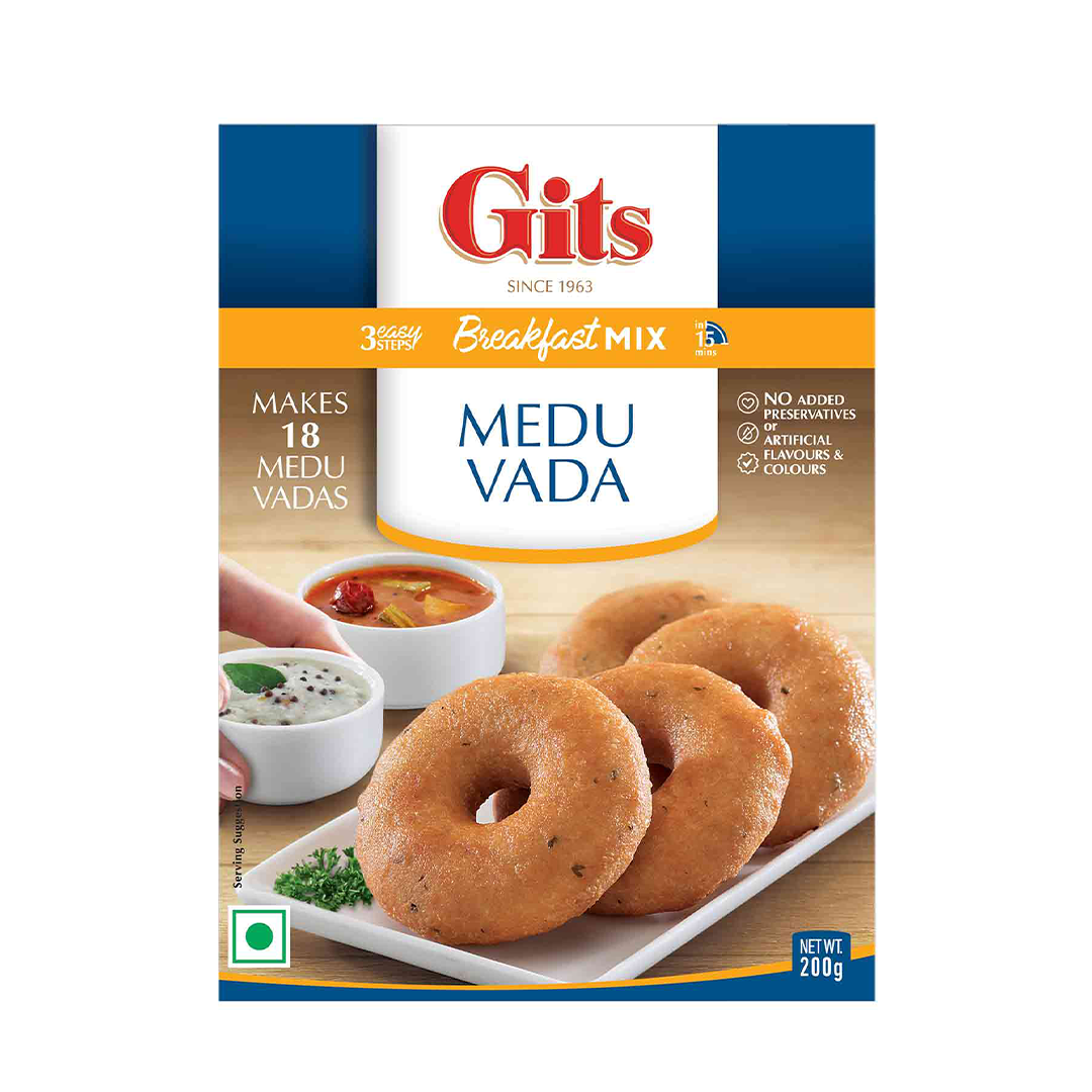 Gits Medu Vadu Instant Breakfast Mix 200g